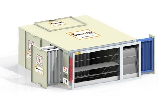 FKSF-P Fanex Fan Kanal Tipi Ssığınak Havalandırma (Plug Fanlı)