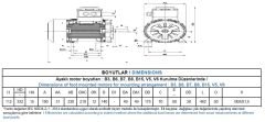 GAMAK 1.5 kw 2 HP 750 Exproof Motor