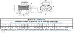 GAMAK 0.37 kw 0.5 HP 1000 Exproof Motor