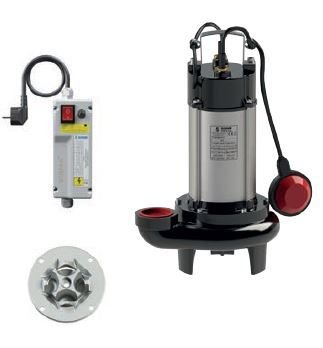 SUMAK SBRM 18/2-P Parçalayıcı Bıçaklı Dalgıç Pompa