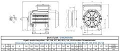 GAMAK 0.55 kw 3000 Monofaze Motor