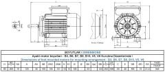 GAMAK 0.55 kw 0.75 HP 1500 Monofaze Motor
