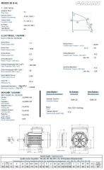 GAMAK 1.1 kw 1.5 HP 1500 Monofaze Motor