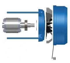 SUMAK SM5-SMT5 Soğutucu Fan Muhafazası