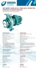 Varan CES-40-16 04002 Salyangoz Santrifüj Pompa