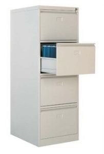 4 Çekmeceli Çelik Dosya Dolabı/TELESKOBİK RAYLI_EN İYİ FİYAT_12 AY TAKSİT