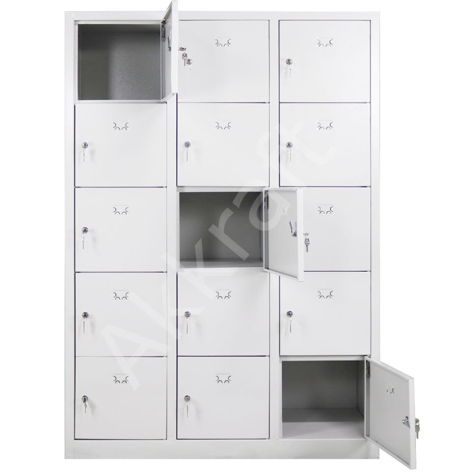 Akkraft 15 Gözlü Öğretmen Dolabı_EN İYİ FİYAT_12 AY TAKSİT