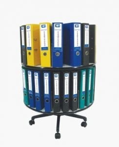 Akkraft 2 Katlı Döner Klasör Dolabı ( 70 cm)