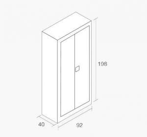 198 lik Dosya Dolabı