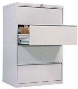 4 Çekmeceli 8 Gözlü Çelik Dosya Dolabı