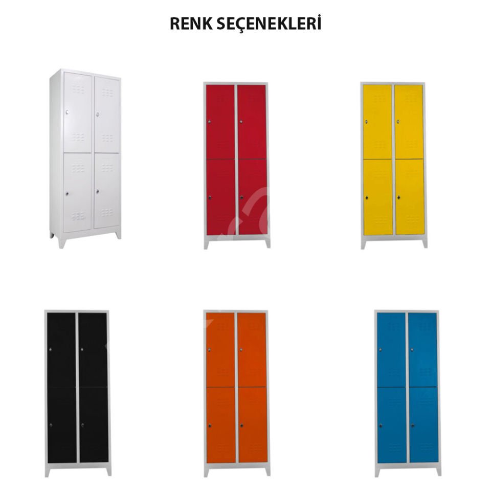 4 lü Eko Soyunma Dolabı