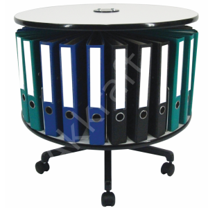 Tek Katlı Döner Klasör Dolabı  70 cm