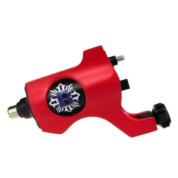 SESSİZ ROTARY BISHOP MODELİ KIRMIZI TATTOO DÖVME MAKİNESİ