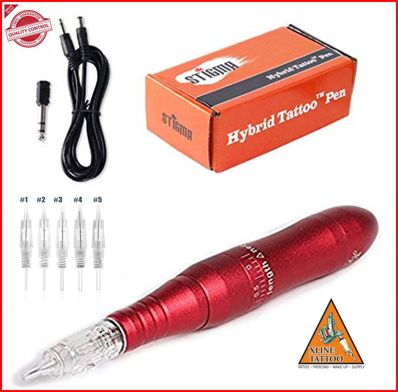XLK-202-E KARTUŞLU İĞNELİ GREY HYBRID TATTOO PEN DÖVME MAKİNASI