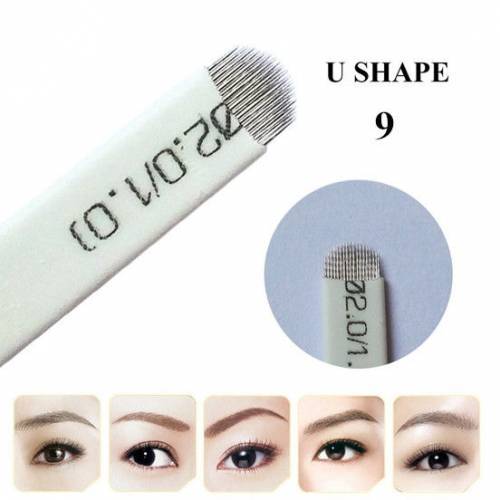 25 ADET 9 U KALICI MAKYAJ - MICROBLADING İĞNELERİ