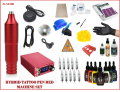 XL-5320 HYBRID ÇANTALI RED TATTOO PEN DÖVME MAKİNASI SETİ - 20 PARÇA
