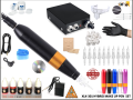 XL-301 HYBRID ÇANTALI SİYAH RENK TATTOO PEN - KALICI MAKYAJ MAKİNASI SETİ - SWISS MOTOR