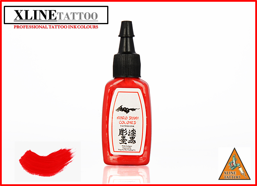 KURO SUMİ TATTOO DÖVME BOYASI 1/2 Oz KIRMIZI