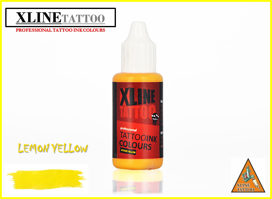 LEMON YELLOW TATTOO DÖVME BOYASI - MÜREKKEBİ ( 20 ML )