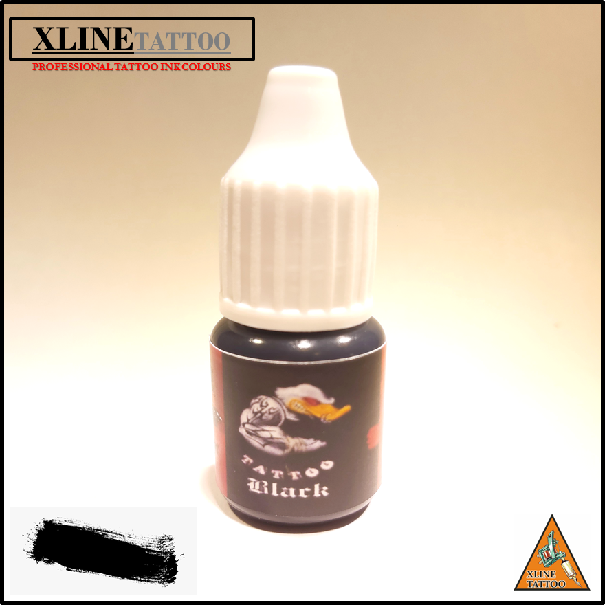 XLINETATTOO 5ML SİYAH TATTOO DÖVME BOYASI ( 5mg )