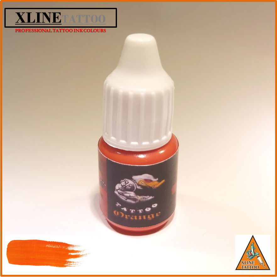XLINETATTOO 5ML TURUNCU RENK TATTOO DÖVME BOYASI ( 5mg )