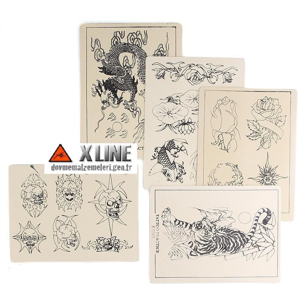 TATTOO DÖVME MAKİNESİ SUNİ DERİ