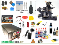 DİJİTAL ADAPTÖRLÜ (CARTRIDGE) KARTUŞLU IRON COIL DÖVME SETİ - 2 YIL GARANTİ