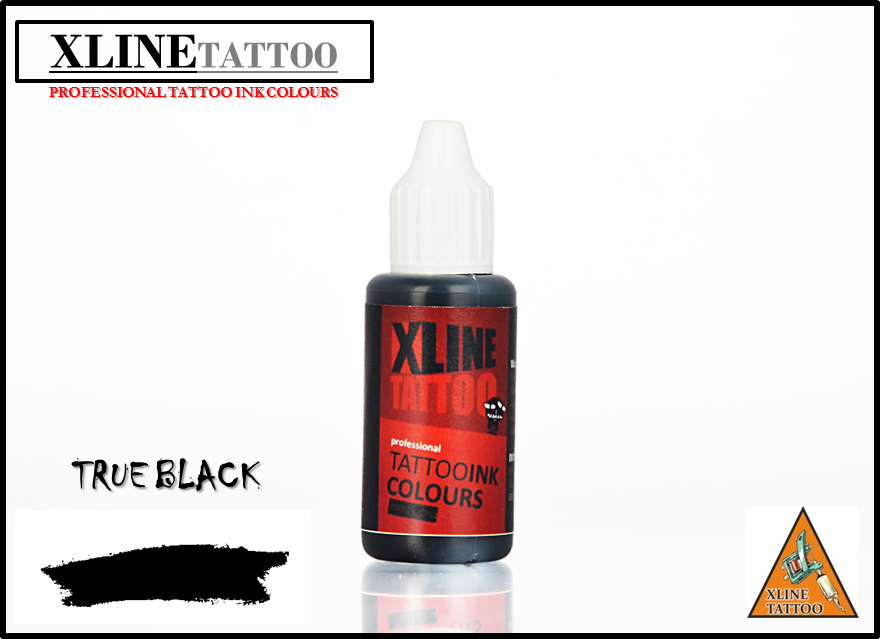 TRUE BLACK TATTOO DÖVME BOYASI - MÜREKKEBİ ( 20 ML )