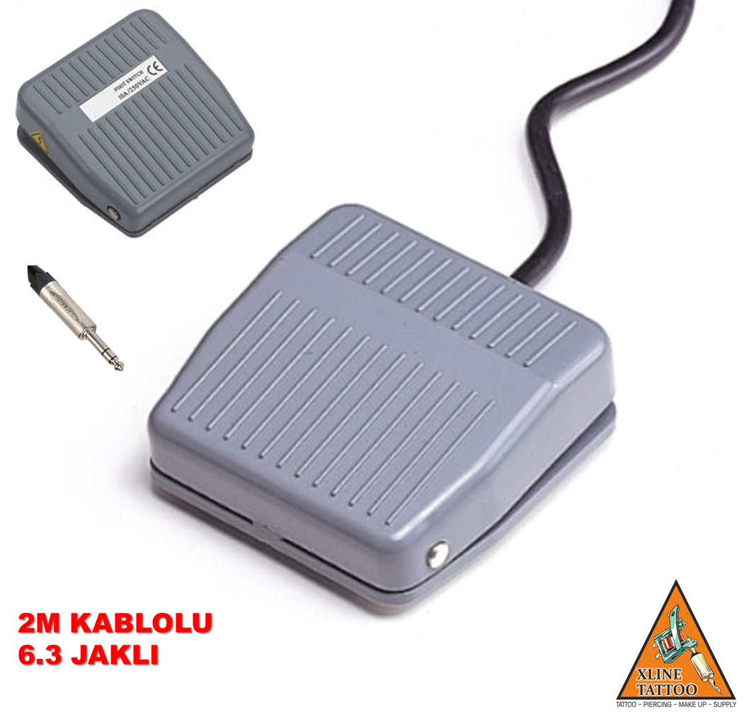 XLT-55 SERT PLASTİK TATTOO DÖVME MAKİNE PEDALI - KAYMAZ