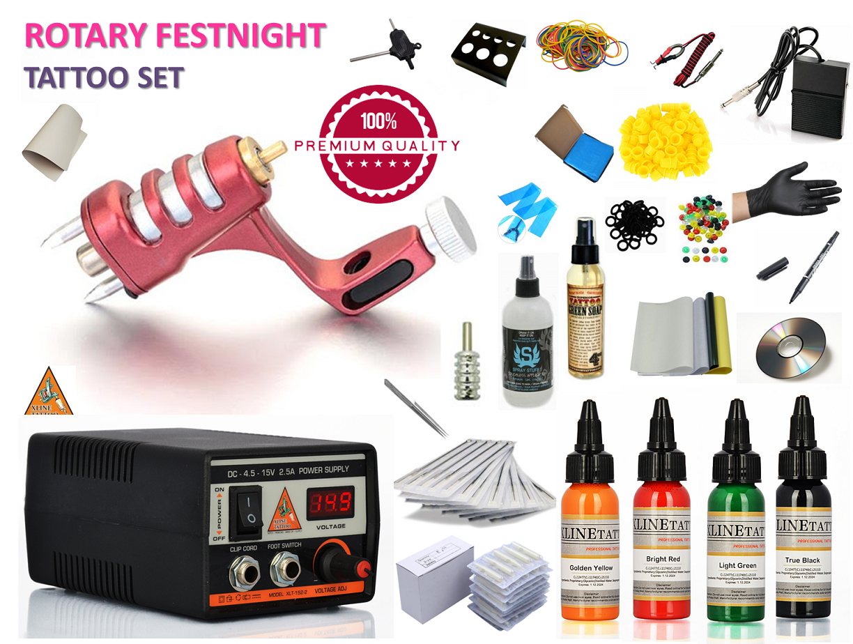 XL-799 ROTARY FESTNIGHT DÖVME MAKİNASI SETİ PROFESYONEL