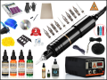 XL-5338A HYBRID ÇANTALI BLACK TATTOO PEN DÖVME MAKİNASI SETİ - MABUCHI MOTOR