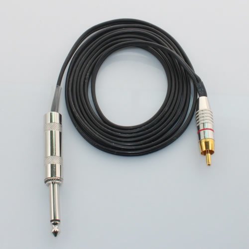 RCA SLİKON DÖVME MAKİNESİ CLİP CORD BAĞLANTI KABLOSU