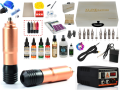 XL-5339C ÇANTALI HYBRID TATTOO PEN DÖVME MAKİNESİ SETİ