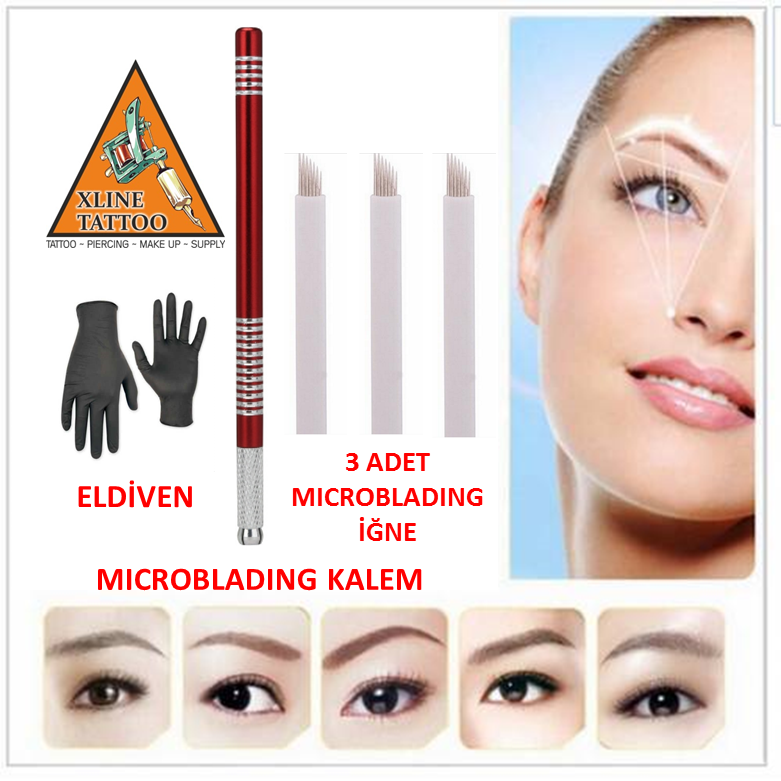 MICROBLADING KALEM ve HEDİYELERİ HERŞEY DAHİL