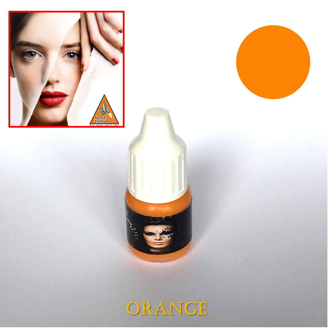MICROBLADING VE KALICI MAKYAJ BOYASI - ORANGE ( U.S.A )