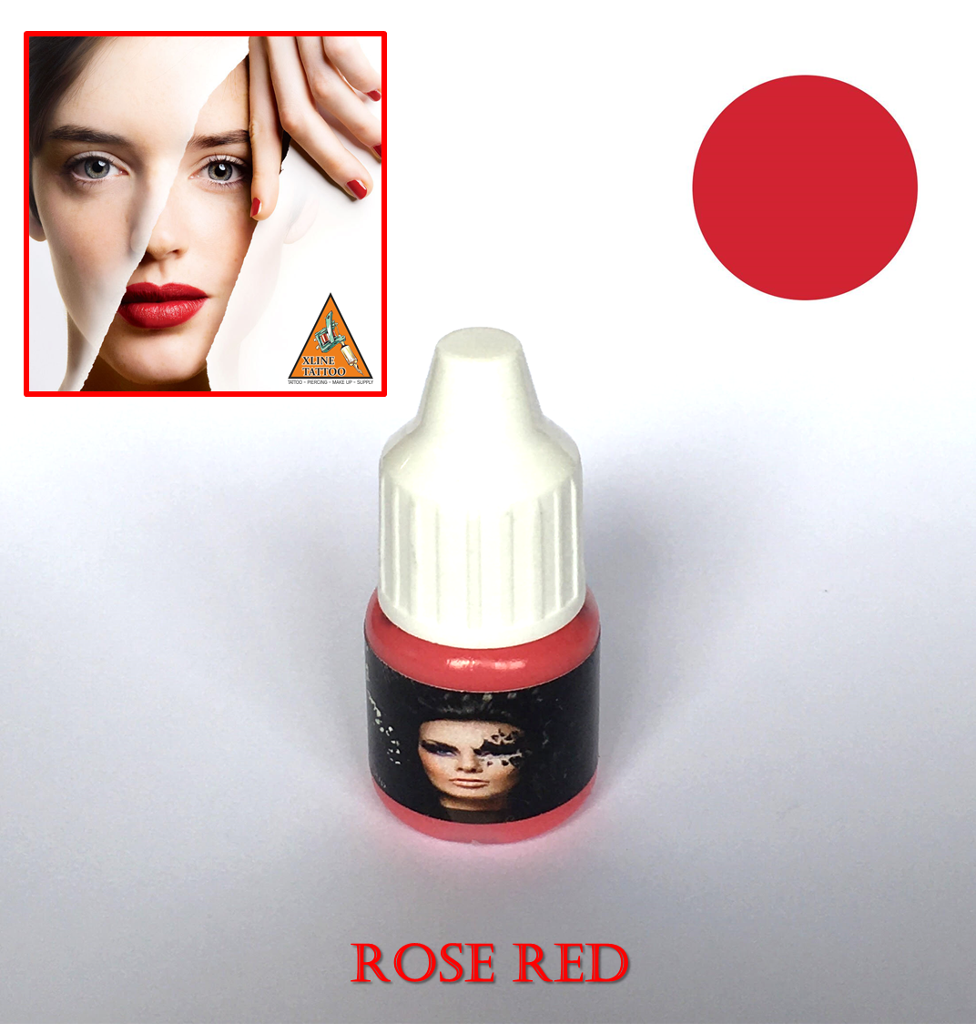 MICROBLADING VE KALICI MAKYAJ BOYASI - ROSE RED ( U.S.A )