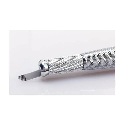 10 ADET 14F PIN KALICI MAKYAJ MICROBLADING İĞNELERİ