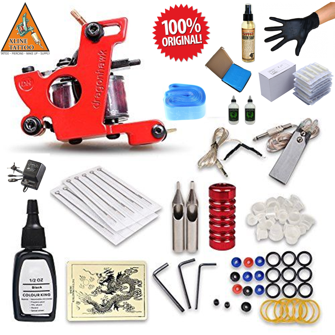 TATTOO DÖVME MAKİNASI SETİ PROFESYONEL XL-299