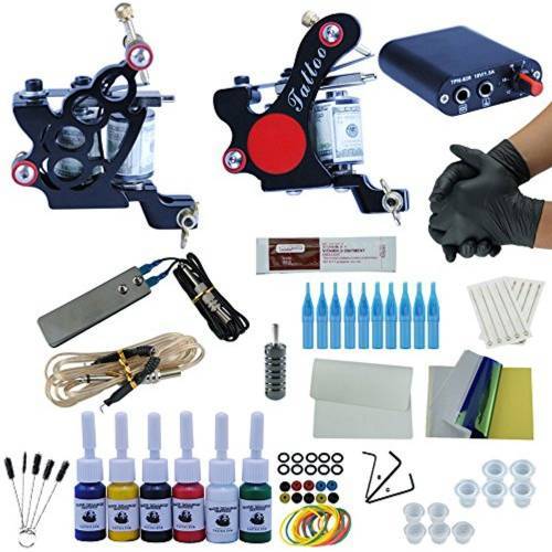 FASHION DOUBLE MACHİNE TATTOO DÖVME MAKİNASI SETİ PROFESYONEL
