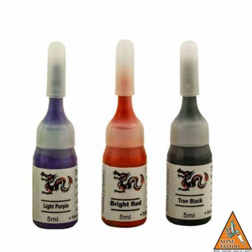 TATTOO DÖVME BOYASI ( U.S.A ) 3 Lü SET + POTA HEDİYELİ