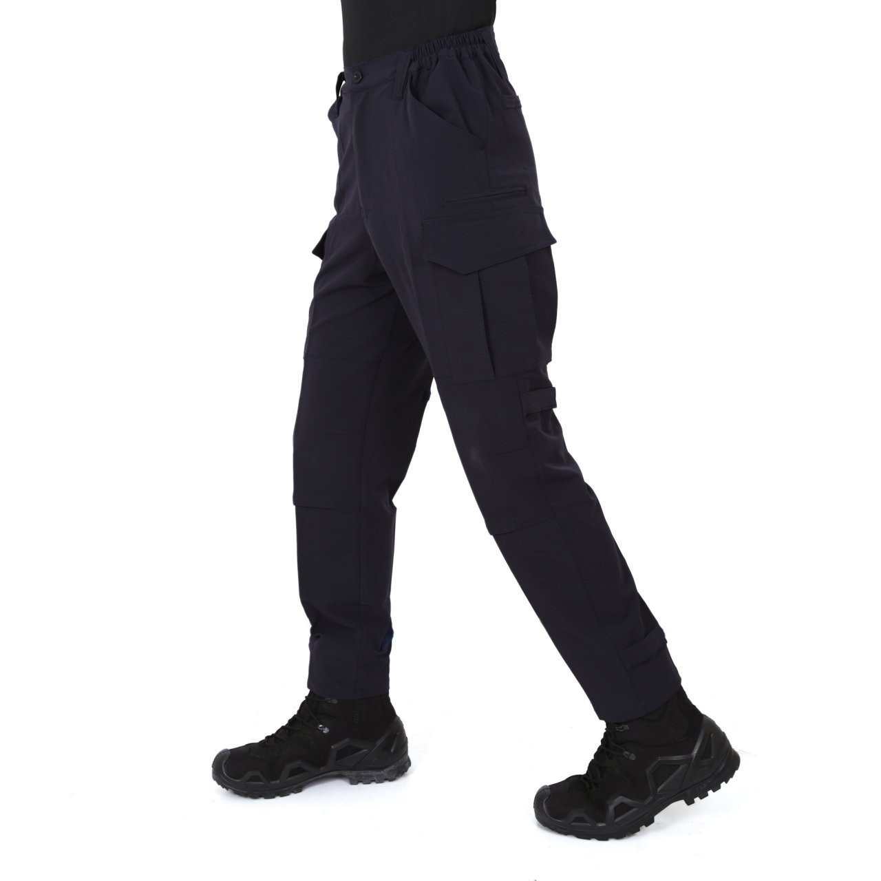 Single Sword Askeri Likralı Lacivert Tactical Kargo Pantolon
