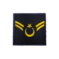 Jandarma Asayiş Astsubay Çavuş Mini Göğüs ve Kol Rütbesi