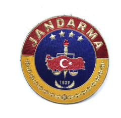 Jandarma Asayiş Yuvarlak Kol Arması