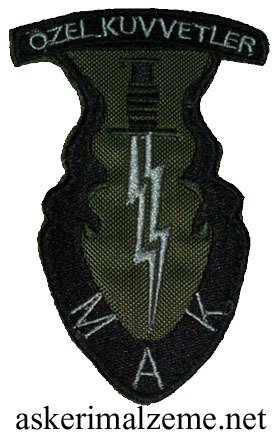 MAK Özel Kuvvetler Arması Patch