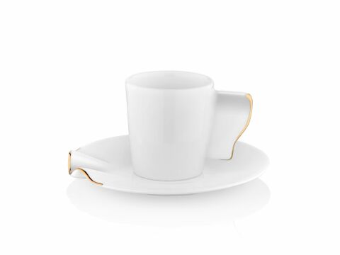 Kaffa Çay & Filtre Kahve Fincan Seti 6'lı Altın