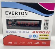 Everton RT-3024 ÇİFT USB'li USB-SD-FM-AUX- Bluetooth Oto Teyp 4x60 Watt