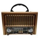 Everton RT-866 Nostalji Müzik Kutusu, Bluetooth, Usb/Sd/Aux/Fm 3 Band Radyo TWS