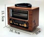 Everton RT-721 Bluetooth, Nostalji , FM/AM/SW 3 Band Radyo ,usb, sd mp3 player