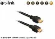 HDMI 1.5 metre Altun uçlu 24K Kablo