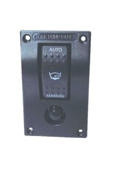Sintine Pompası Kontrol Paneli 12V / 10 Amper (Manuel-Off-Otomatik)